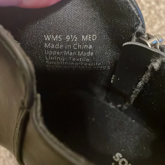 Sonoma Women's Sleek Black Millo Boots - Size 9.5 - Picture 5 of 8